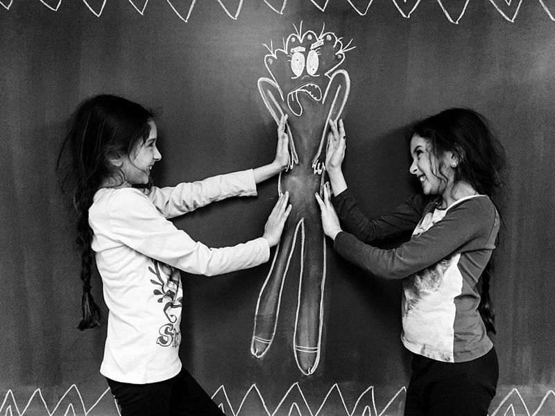 Chalkboard Portraits 012