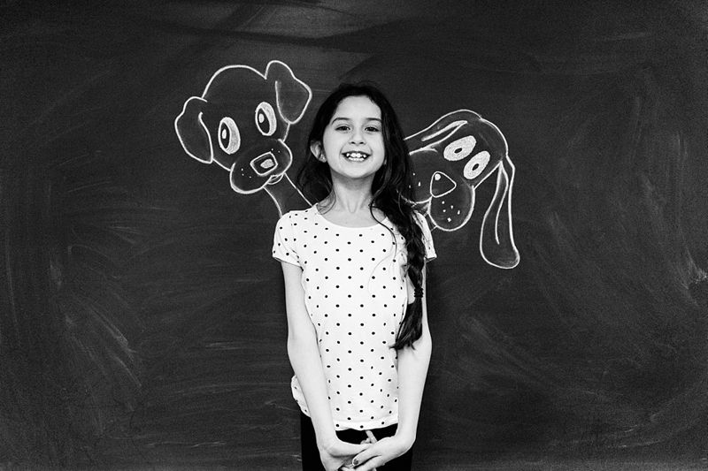 Chalkboard Portraits 013