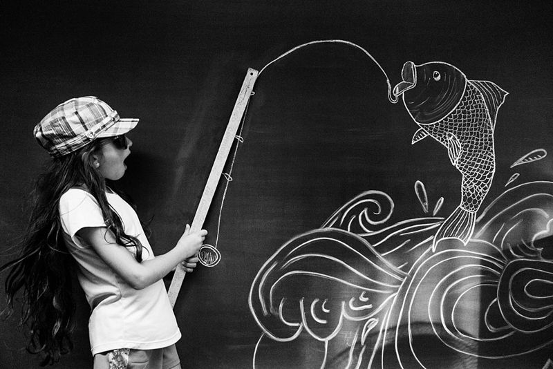 Chalkboard Portraits 036