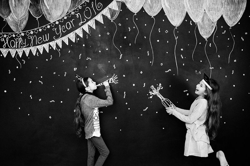 Chalkboard Portraits 049