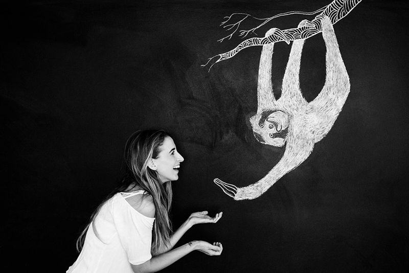 Chalkboard Portraits 054